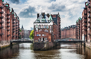 Hamburg harbour image